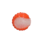 Minge pentru câini cu element luminos și piuitor S, 5 cm, portocaliu – Dog Comets Glow In The Dark Moon Ball - imagine 2