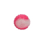 Minge pentru câini cu parte luminoasă și piuitor S, 5 cm, roz – Dog Comets Glow In The Dark Moon Bal - imagine 2