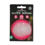 Minge pentru câini cu parte luminoasă și chițăitoare M, 7,5 cm, roz – Dog Comets Glow In The Dark Moon Bal