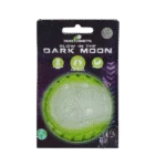 Minge luminoasă pentru câini cu chițăitoare, M 7,5 cm, verde – Dog Comets Glow In The Dark Moon Bal