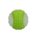 Minge luminoasă pentru câini cu chițăitoare, M 7,5 cm, verde – Dog Comets Glow In The Dark Moon Bal - imagine 3