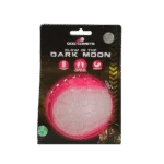 Minge luminoasă pentru câini cu chițăitoare, L 10 cm, roz – Dog Comets Glow In The Dark Moon Bal
