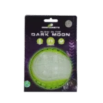 Minge luminoasă pentru câini cu piuitor, L 10 cm, verde – Dog Comets Glow In The Dark Moon Bal