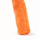 Jucărie mare de pluș pentru câini, cu 3 squeakere, portocalie, 150 cm – Dog Comets Invaders XXL - imagine 5