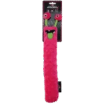 Jucărie de aport pentru câini din pluș, cu chițăitoare, roz L, 32 cm – Dog Comets Invaders