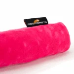 Jucărie mare pentru câini, din pluș, cu 3 chițăitoare, roz, 150 cm – Dog Comets Invaders XXL - imagine 6