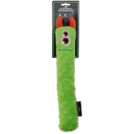 Jucărie de aport pentru câini, din pluș, cu chițăitoare, verde L, 32 cm – Dog Comets Invaders