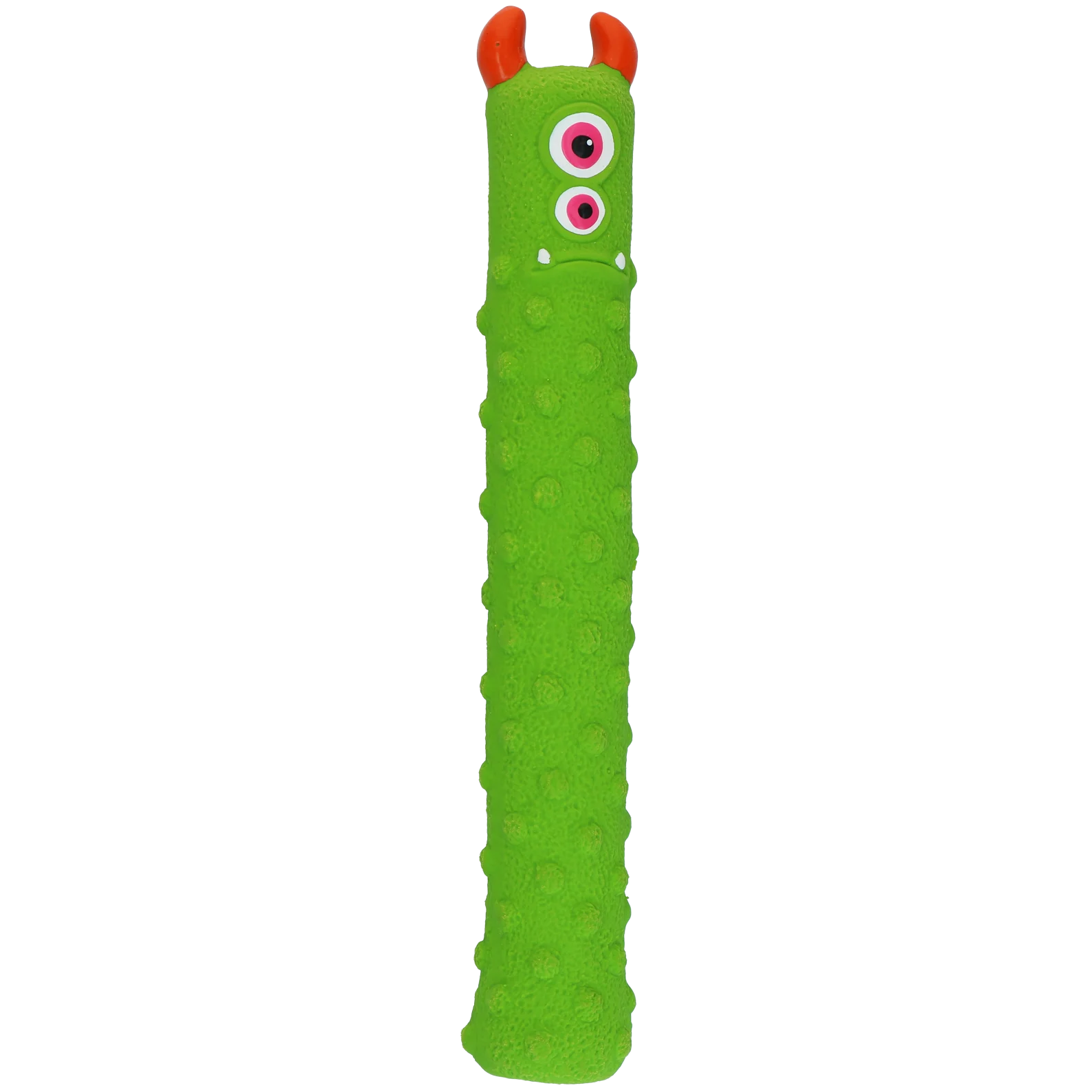 Jucărie din latex pentru câini, cu chițcăitoare, verde L – Dog Comets Latex Invaders - imagine 2