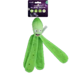 Jucărie pentru câini cu chițăitoare și tentacule foșnitoare, M 28 cm, verde – Dog Comets Alien Octo