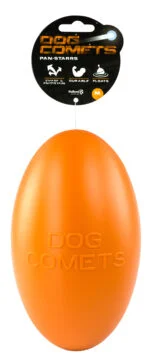 Jucărie de aport pentru câini, plutitoare, 20 cm, portocalie – Dog Comets Pan-Stars