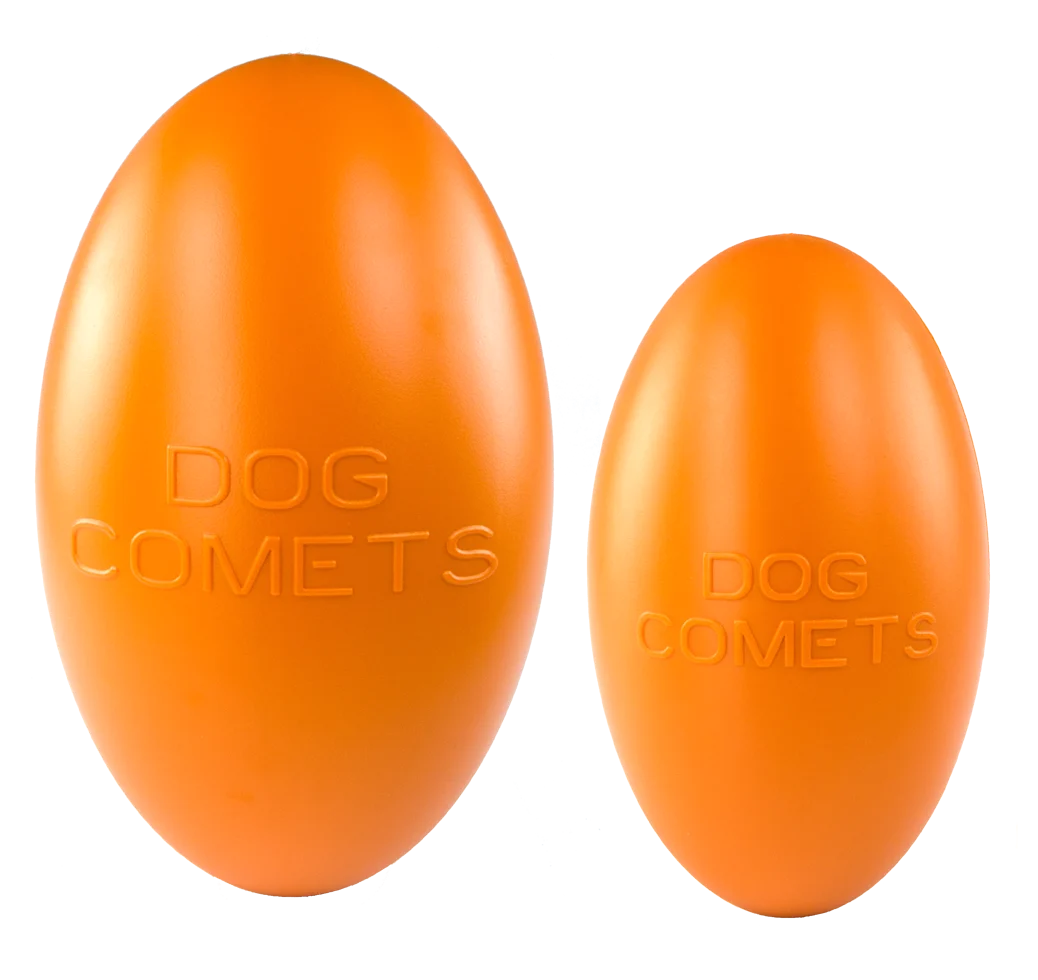 Jucărie de aport pentru câini, plutitoare, 30 cm, portocalie – Dog Comets Pan-Stars - imagine 2