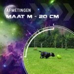Jucărie de aport pentru câini, plutitoare, 20 cm, verde – Dog Comets Pan-Stars - imagine 3