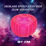 Jucărie pentru recompense din cauciuc TPR, roz, ø 7 cm – Dog Comets Ceres - Treat Locker - imagine 5