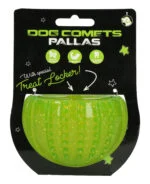 Jucărie de recompensă din cauciuc TPR, verde, ø 7 cm – Dog Comets Ceres - Treat Locker