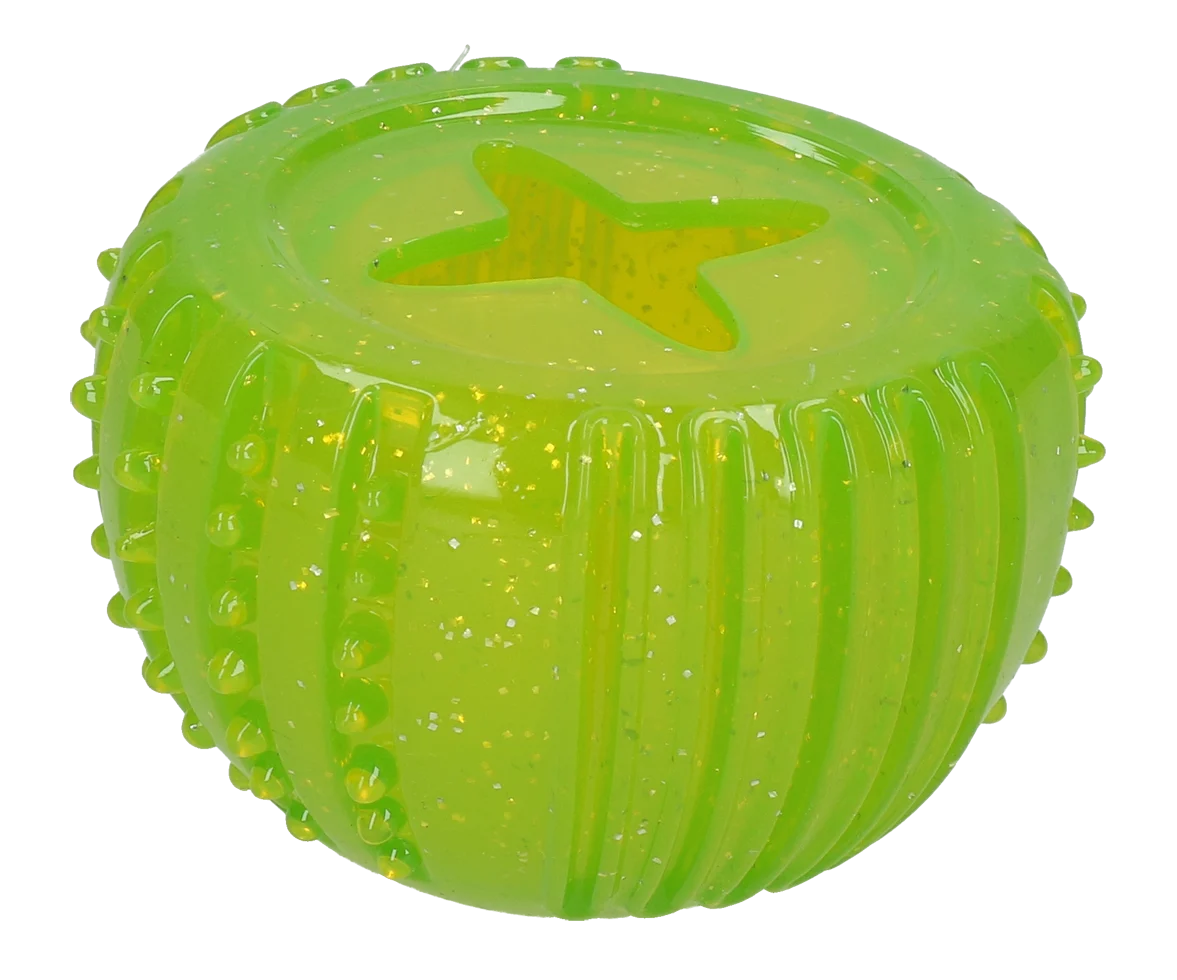 Jucărie de recompensă din cauciuc TPR, verde, ø 7 cm – Dog Comets Ceres - Treat Locker - imagine 2