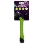 Băț de aport pentru câini cu dispozitiv cu piuit, 24 cm, verde – Dog Comets Asteroid
