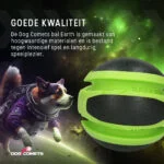 Minge săltăreață pentru câini, verde, Ø 14 cm – Dog Comets Planets - imagine 6