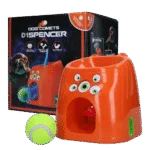 Jucărie de aport cu recompensă, include 1 minge de tenis – Dog Comets D1spencer Fetch and Treat