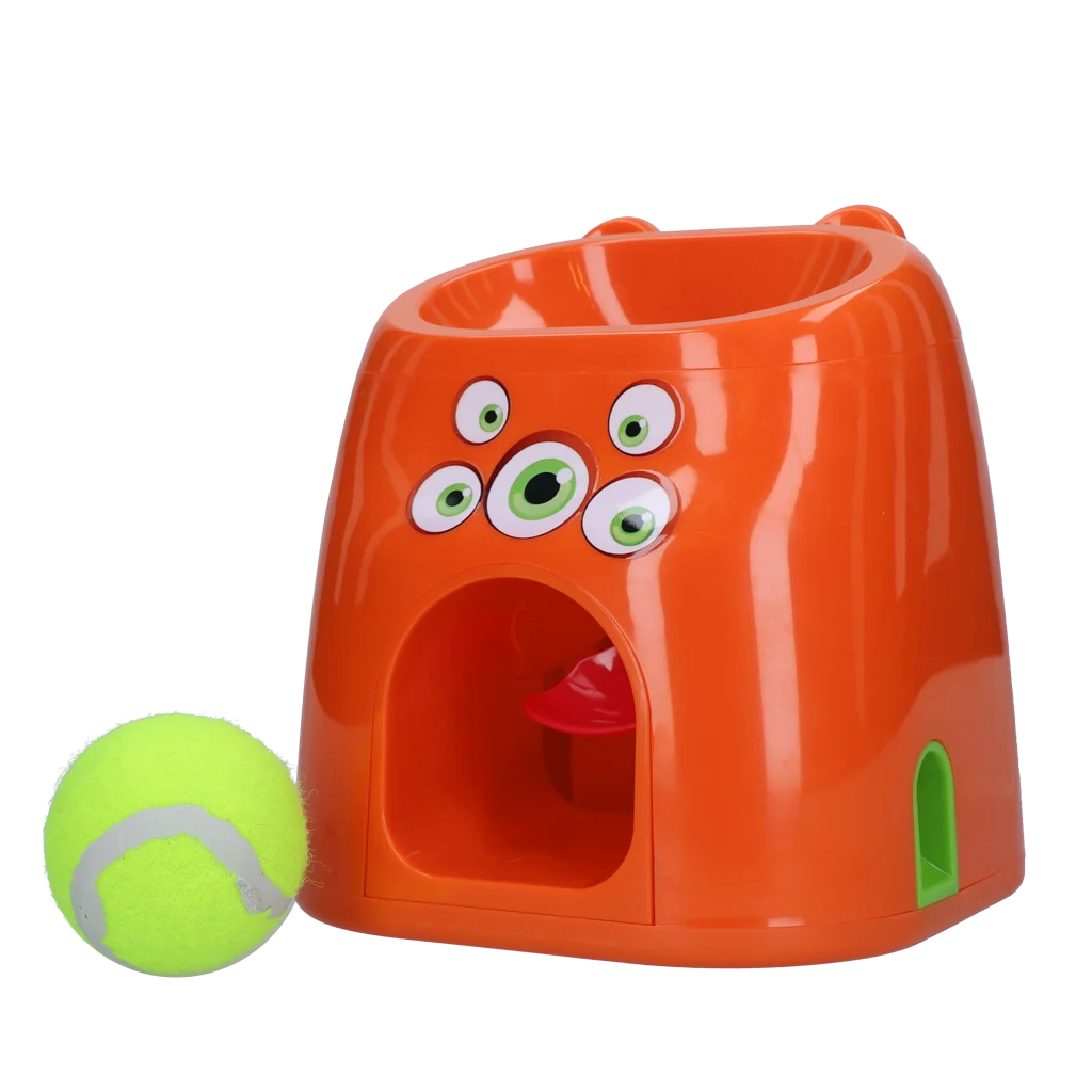 Jucărie de aport cu recompensă, include 1 minge de tenis – Dog Comets D1spencer Fetch and Treat - imagine 2