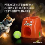 Jucărie de aport cu recompensă, include 1 minge de tenis – Dog Comets D1spencer Fetch and Treat - imagine 6