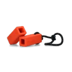 Dummy de aport cu șnur, plutitor, 20 x 4 x 4 cm, portocaliu – Dog Comets Orion - imagine 2