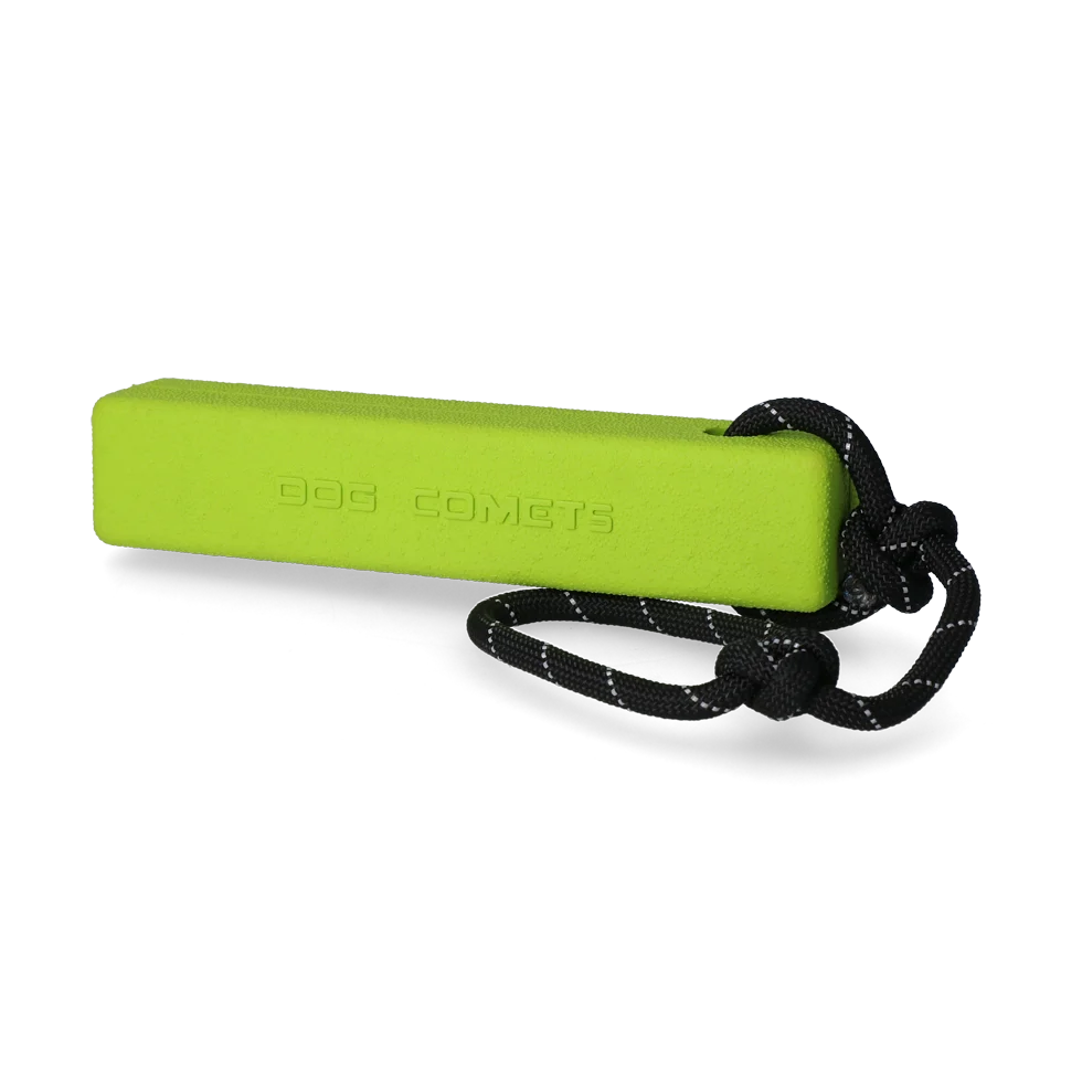 Dummy de aport cu frânghie, plutitor, 20 x 4 x 4 cm, verde – Dog Comets Orion - imagine 2