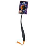 Aruncător de mingi pentru câini, cu minge de tenis M, 48 cm, portocaliu – Dog Comets Launcher