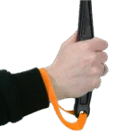 Aruncător de mingi pentru câini, cu minge de tenis M, 48 cm, portocaliu – Dog Comets Launcher - imagine 4