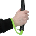 Lansator de mingi pentru câini cu minge de tenis M, 48 cm, verde – Dog Comets Launcher - imagine 4