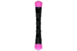 Băț de aport din cauciuc cu chițăitoare, S 23 cm, roz – Dog Comets Meteor - imagine 3
