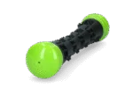 Băț de aport din cauciuc cu chițăitoare, S 23 cm, verde – Dog Comets Meteor - imagine 3