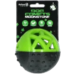 Minge din cauciuc pentru recompense, cu piuitor, verde – Dog Comets Moonstone