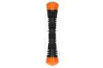 Băț de aport din cauciuc cu piuitoare, S 23 cm, portocaliu – Dog Comets Meteor - imagine 3