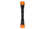 Băț de aport din cauciuc cu piuitoare, L 32 cm, portocaliu – Dog Comets Meteor - imagine 2