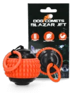 Minge pentru câini cu șnur retractabil, portocalie – Dog Comets Blazar Jet