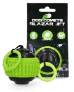 Minge pentru câini cu șnur retractabil, verde – Dog Comets Blazar Jet