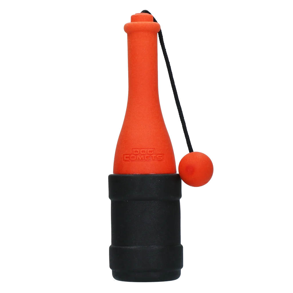 Jucărie de aport cu șnur pentru apă, 23 cm, portocalie – Dog Comets Bobber - imagine 3