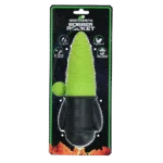 Jucărie de aport cu șnur, plutitoare, Ø 65 x 235 mm, verde – Dog Comets Bobber Rocket