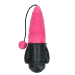 Jucărie de aport cu șnur, plutitoare, Ø 65 x 235 mm, Roz – Dog Comets Bobber Rocket - imagine 2