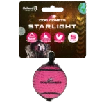 Minge de tenis pentru câini, plutitoare, roz, S, Ø 5 cm – Dog Comets Starlight