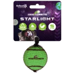 Minge de tenis pentru câini, plutitoare, Ø 5 cm, verde – Dog Comets Starlight