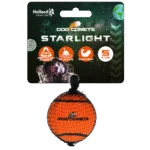 Minge de tenis pentru câini, plutitoare, portocalie S, Ø 5 cm – Dog Comets Starlight