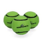 Minge de tenis pentru câini, plutitoare, Ø 6 cm, verde, 3 bucăți – Dog Comets Starlight - imagine 2