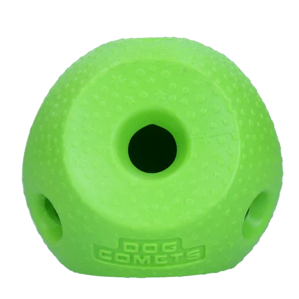 Minge pentru câini din cauciuc TPR, verde – Dog Comets Treat Lock Ball