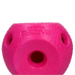 Minge pentru recompense pentru câini, din cauciuc TPR, roz – Dog Comets Treat Lock Ball - imagine 2