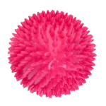 Jucărie de aport în formă de ou, cu chițăitor și țepi, roz, L, Ø 100 x 150 mm – Dog Comets Cosmic Egg - imagine 3