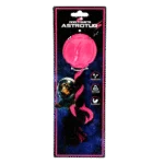 Minge pentru câini cu frânghie din bumbac, 6 cm, roz – Dog Comets AstroTug