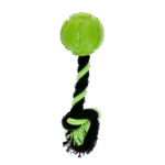 Minge pentru câini cu frânghie pentru tras, 6 cm, Verde – Dog Comets AstroTug - imagine 2