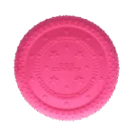 Frisbee pentru câini din cauciuc spumos, plutitor, roz M – Dog Comets UFO Flyer - imagine 3