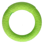Inel de aport pentru câini din spumă de cauciuc, plutitor, verde M, Ø 19 cm – Inel UFO Dog Comets - imagine 3